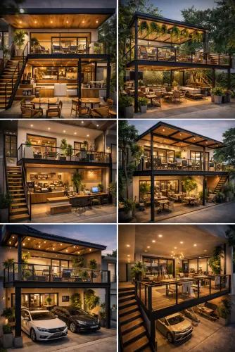 Mezannine Cafe Modern di Purwakarta
